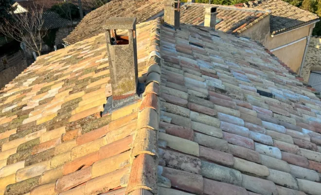 APRES - Rénovation de toiture de maison vers Valréas