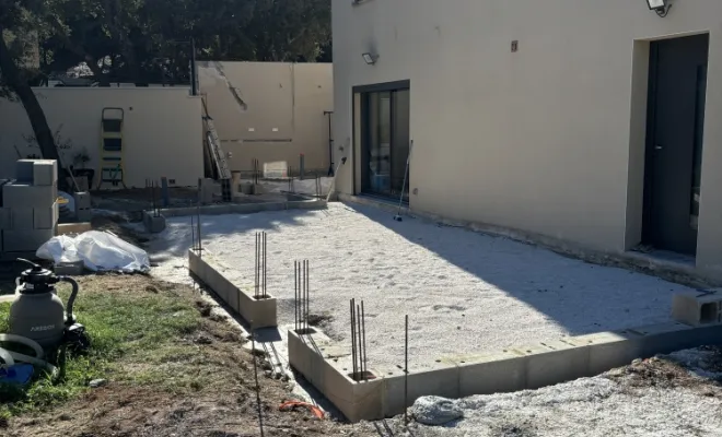 Création d'extension de maison individuelle à Réauville