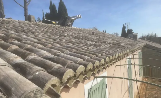 Rénovation toiture, Grignan, Bâti Estran